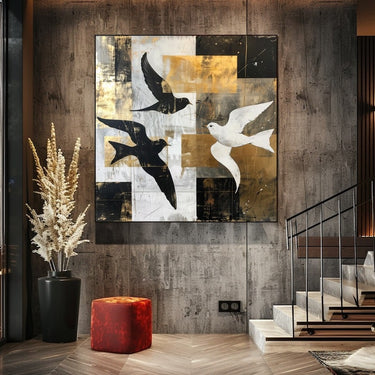 Modern Bird Painting
